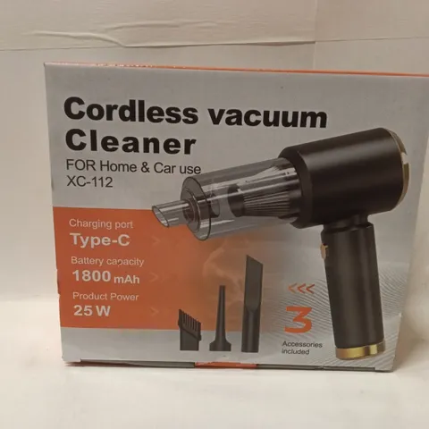 CORDLESS VACUUM CLEANER XC-112