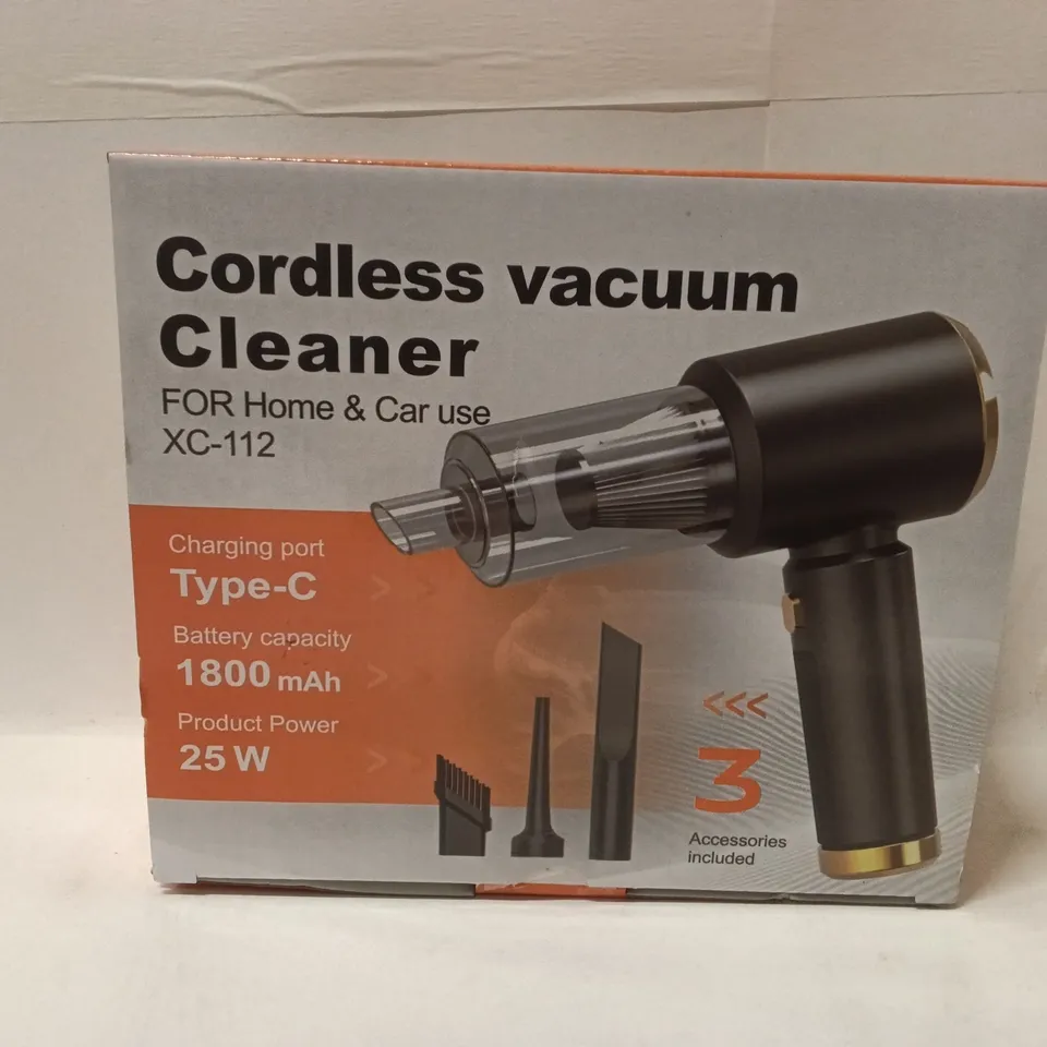 CORDLESS VACUUM CLEANER XC-112