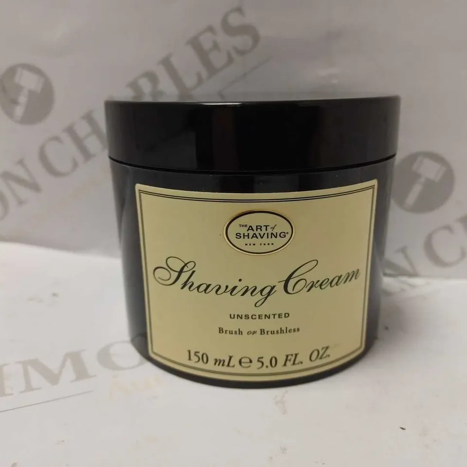 BOXED THE ART OF SHAVING UNSCENTED SHAVING CREAM FOR MEN