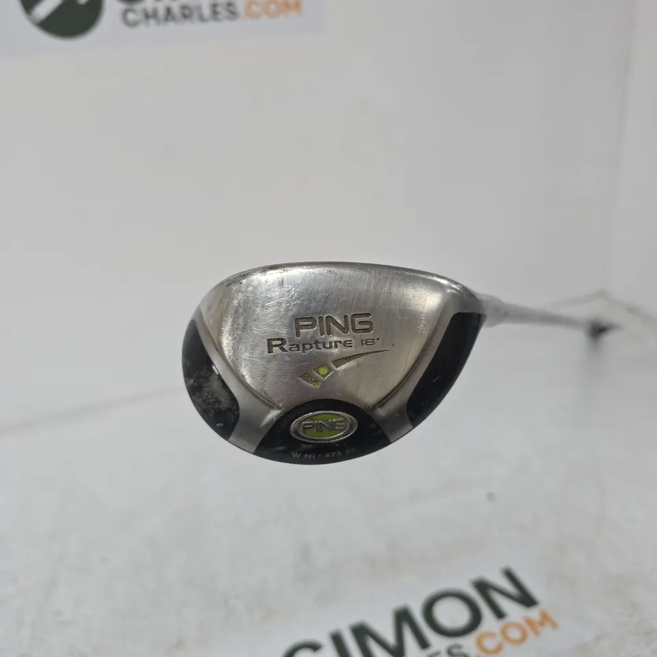 PING RAPTURE HYBRID GOLF CLUB