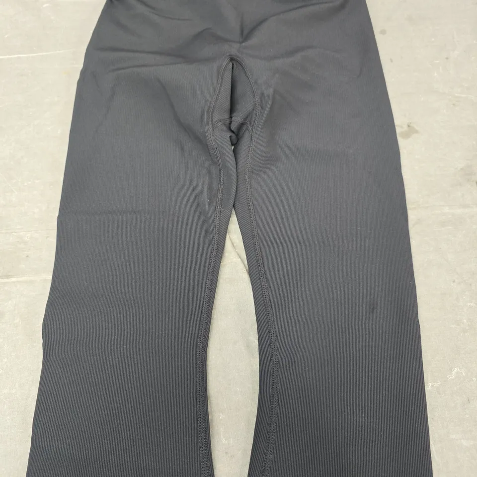 REASN THE SCULPT HIGH WAIST LEGGINGS IN BLACK SIZE UK 12