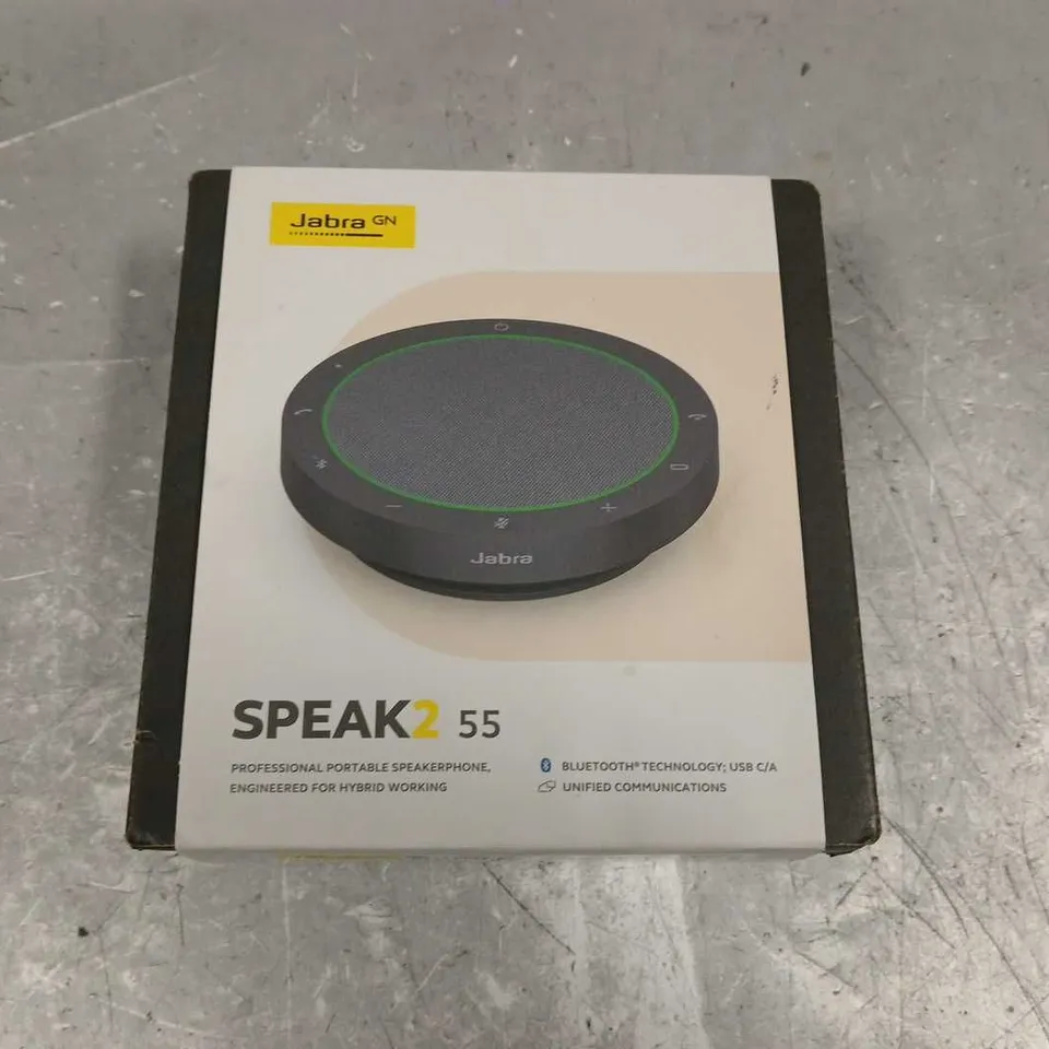 BOXED JABRA SPEAK2 55 PORTABLE SPEAKERPHONES