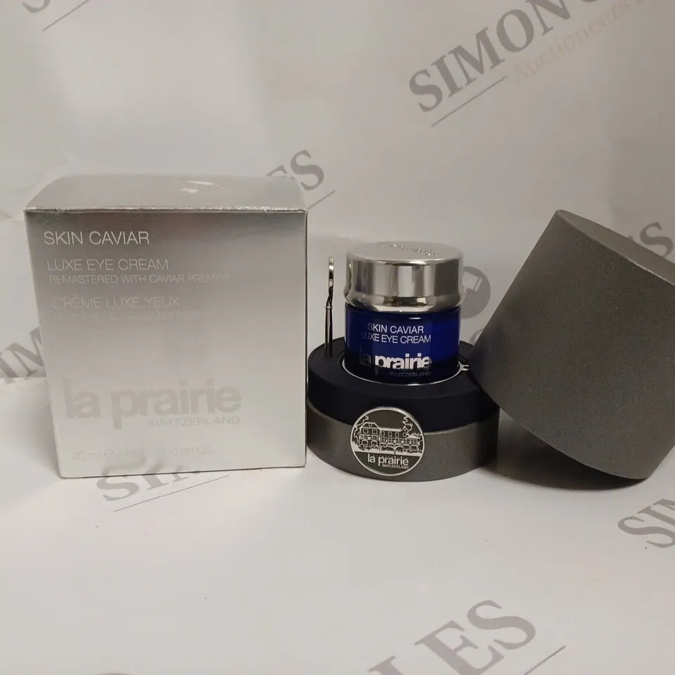 BOXED LA PRAIRIE CAVIAR COLLECTION - SKIN CAVIAR AND LUXE EYE LIFT CREAM  