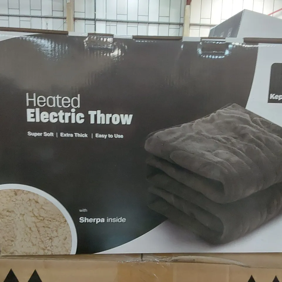 BOXED KEPLIN HEATED ELECTRIC THROW