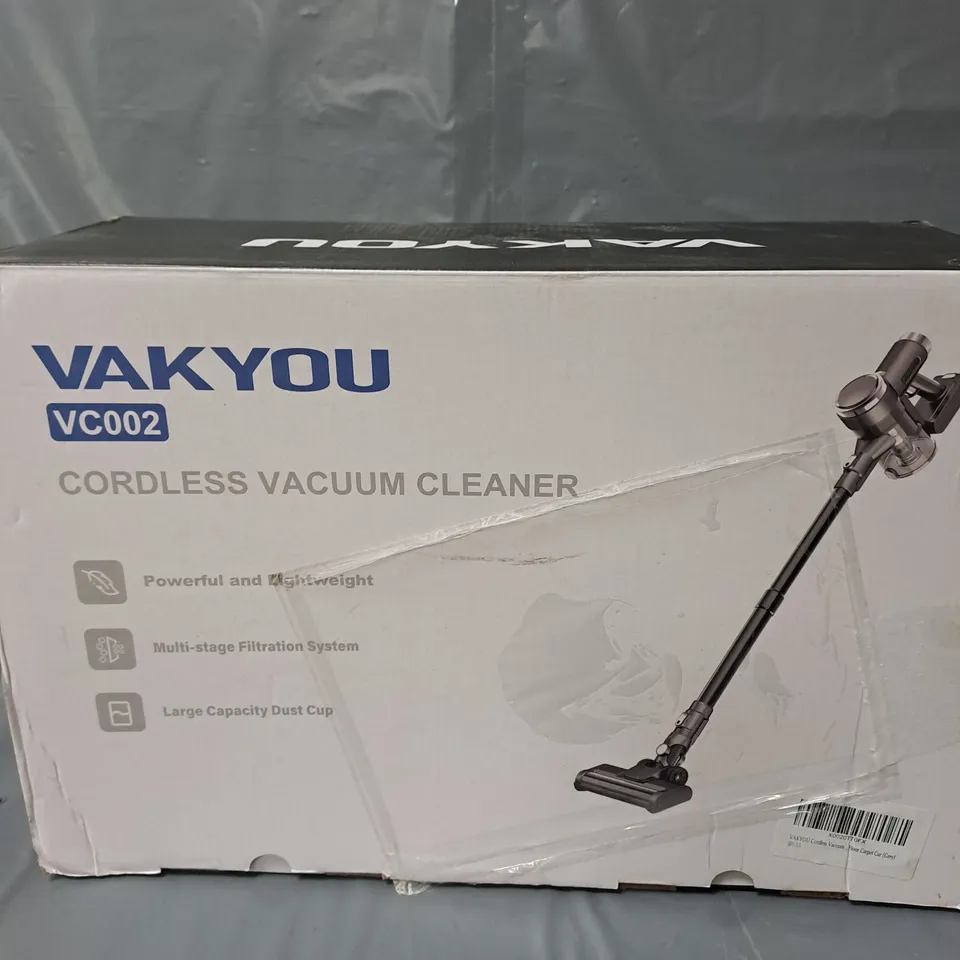 VAKYOU CORDLESS VACUUM CLEANER