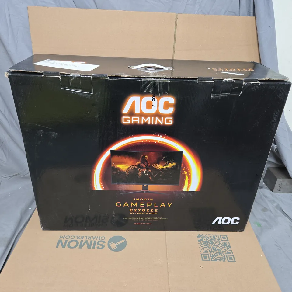 AOC GAMING MONITOR C27G2ZE – 27-INCH - BOXED