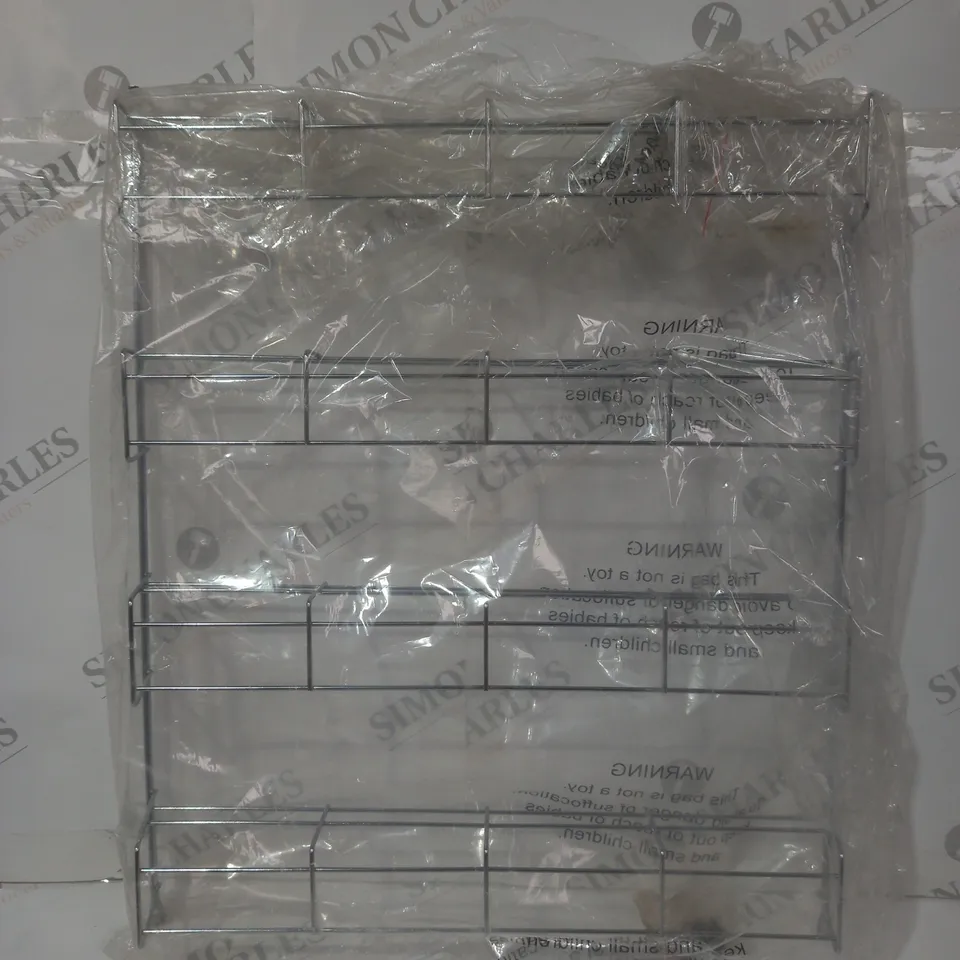 BOX OF APPROXIMATELY 5 ASSORTED HOUSEHOLD ITEMS TO INCLUDE 4 TIER SPICE HERB JAR HOLDER, ETC
