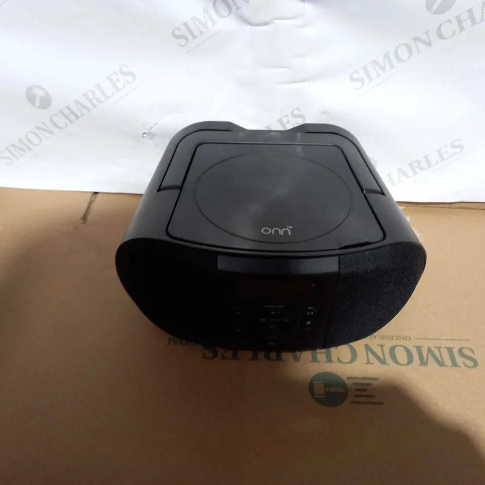 ONN CD BOOMBOX - BLACK