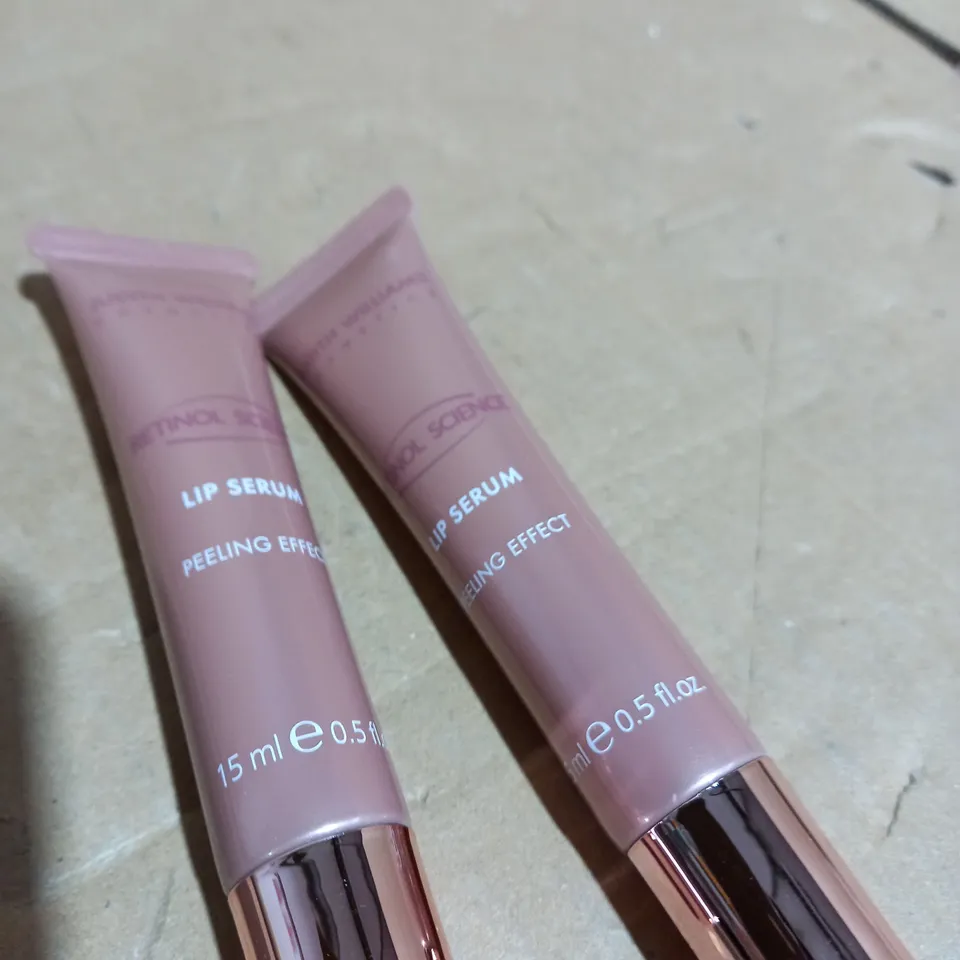 JUDITH WILLIAMS RETINOL SCIENCE PEELING EFFECT LIP SERUM 15ml DUO  