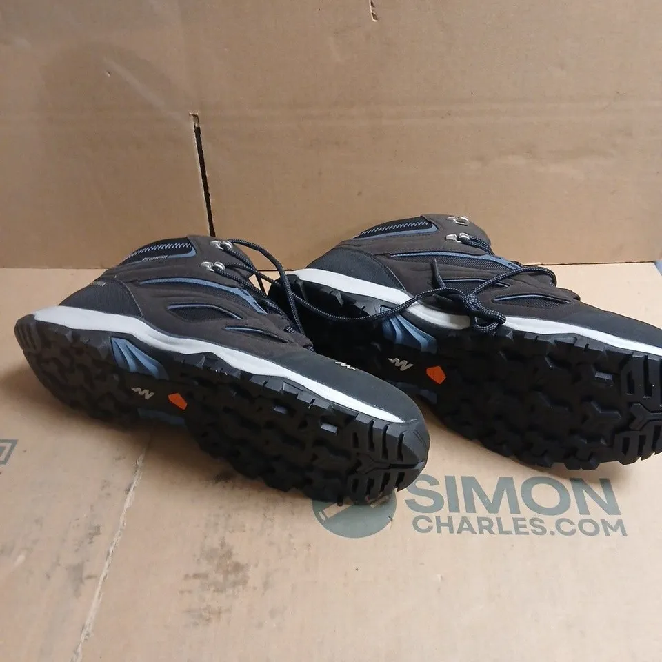 QUECHUA MEN'S HIKING BOOTS – BLACK UNBOXED UK 12.5