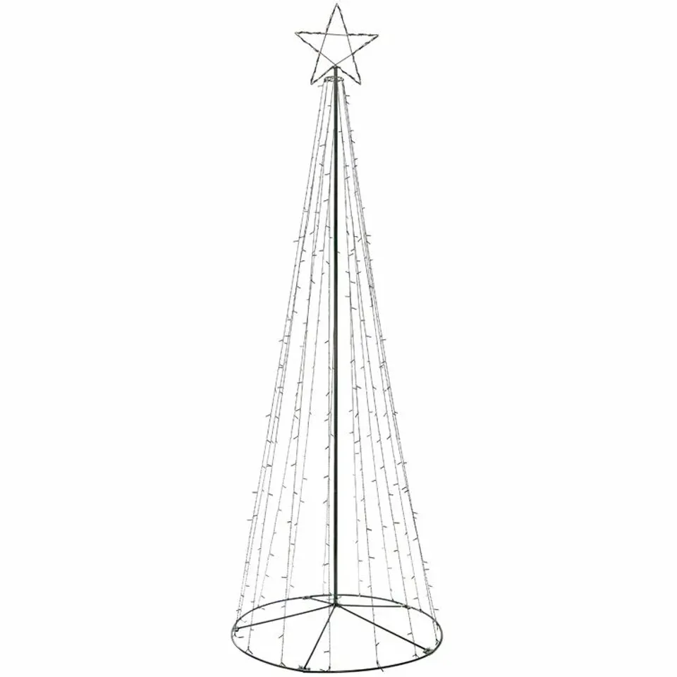 BOXED 360CM LARGE POP-UP CHRISTMAS TREE LIGHTED DISPLAY