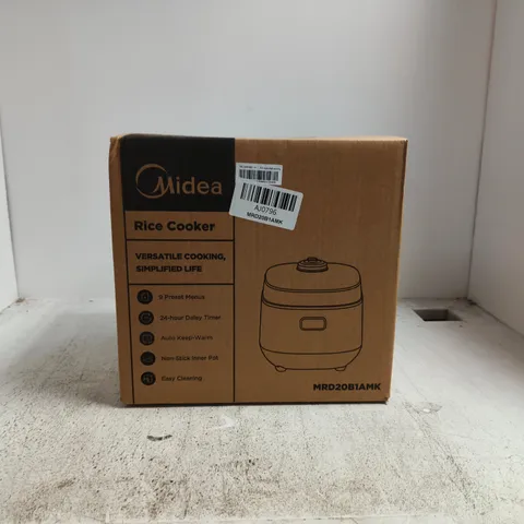 MIDEA RICE COOKER 9 PRESET MENUS BOXED