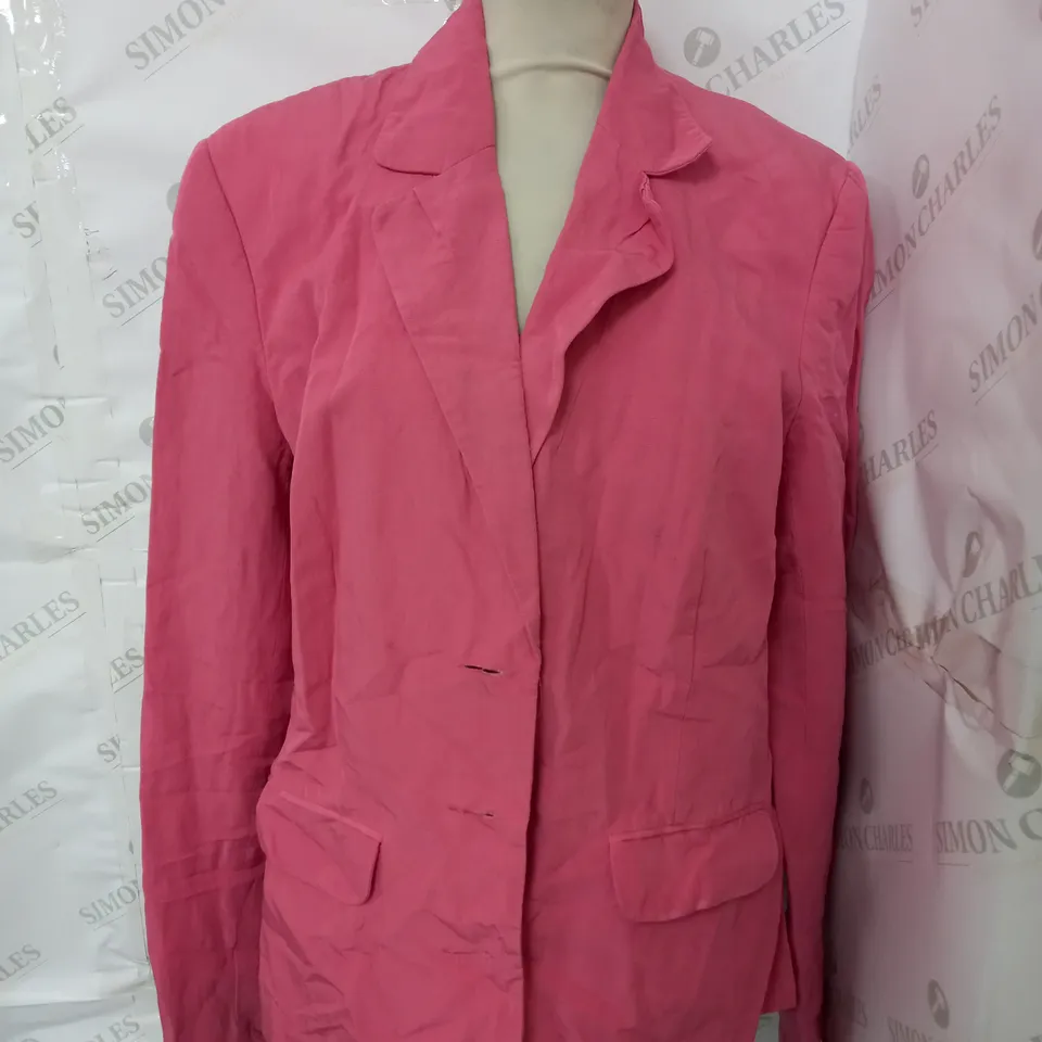 LONG TALL SALLY PINK BLAZER - UK 16