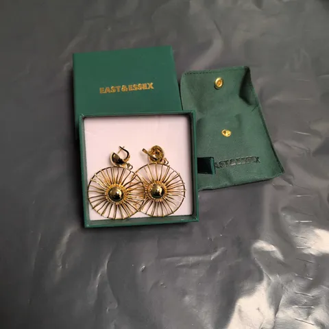 East & Essex Gold-Toned Earrings in Box