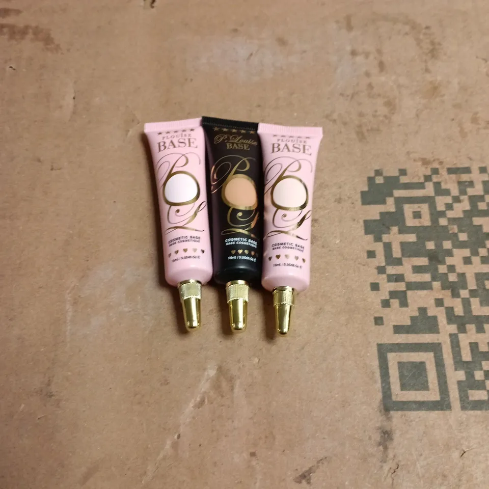 3 X PLOUISE COSMETIC BASE ITEMS 15ML (RUMOUR 0, RUMOUR 0.5 RUMOUR 03)
