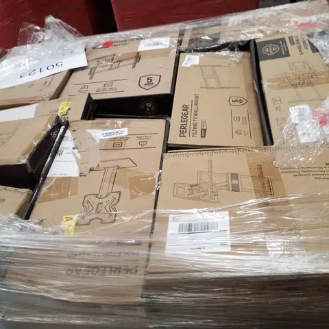 PALLET CONTAINING ASSORTED TV & MONITOR MOUNTS