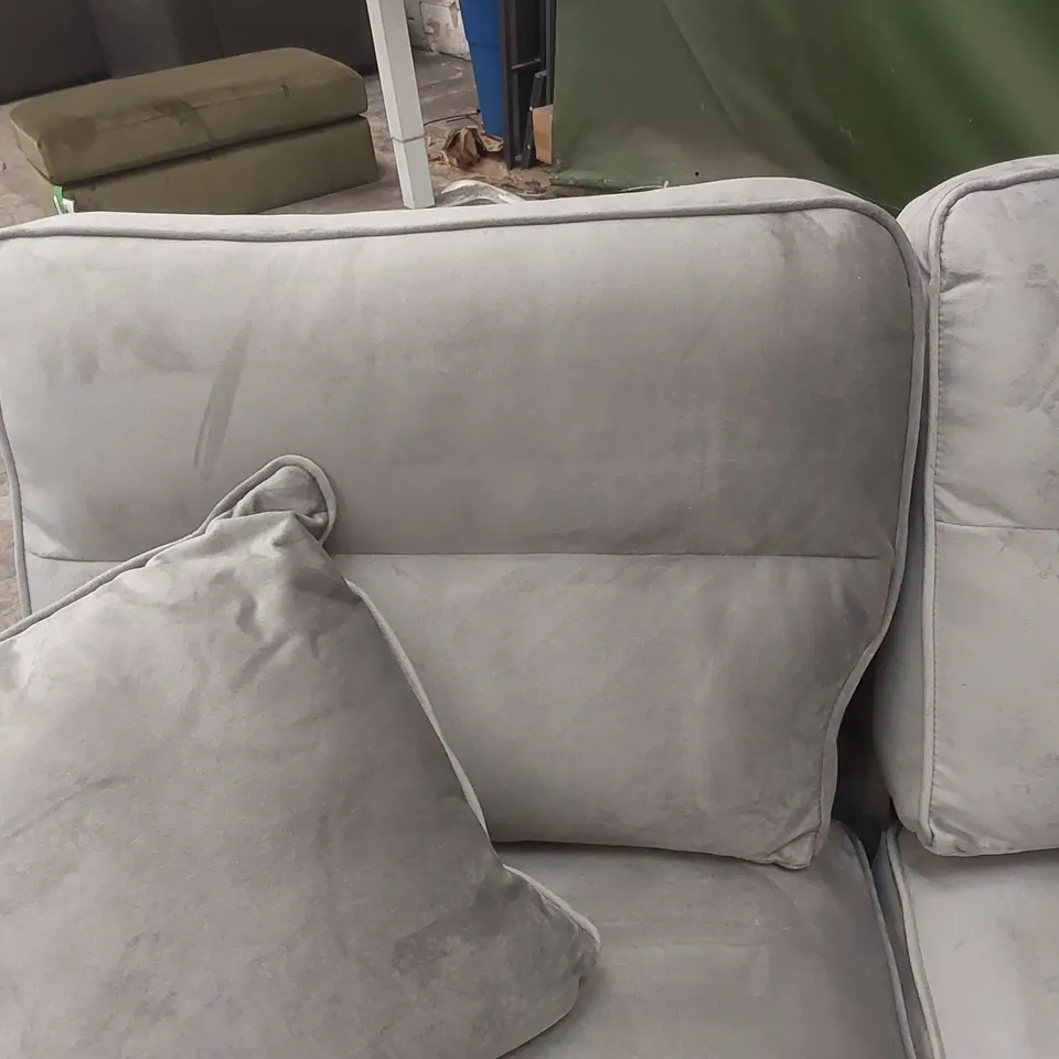 VICTORIA CORNER GROUP SOFA - GREY RRP £1249
