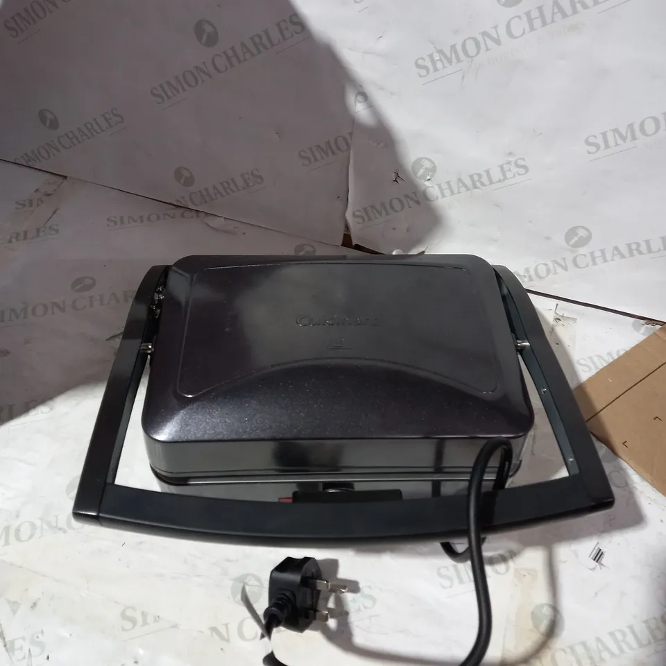 BOXED CUISINART 2-IN-1 GRILL & SANDWICH MAKER