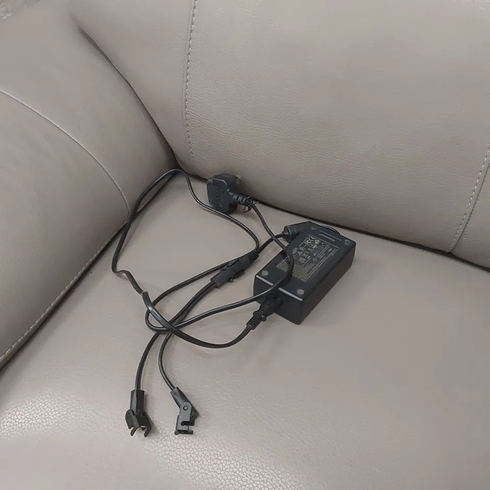 QUALITY DESIGNER ITALIAN MADE PATRIZIO 2 SEATER ELECTRIC RECLINER LEATHER SOFA