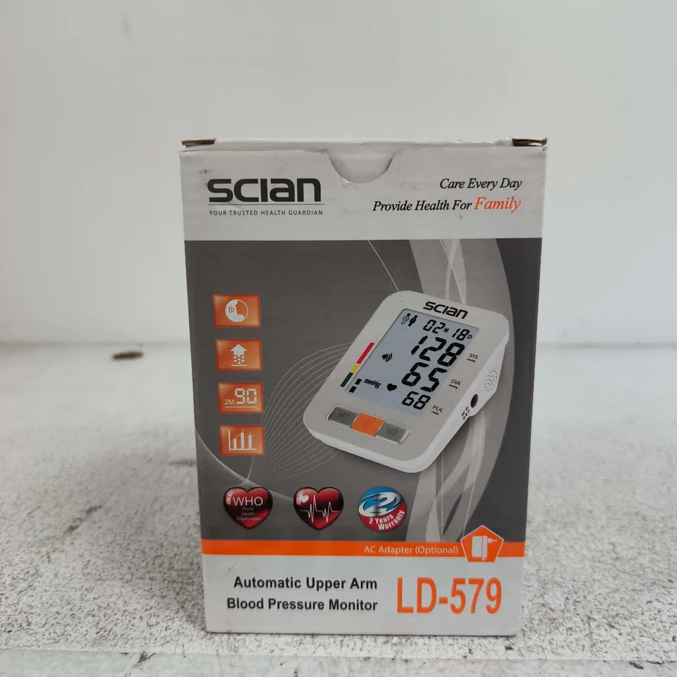AUTOMATIC UPPER ARM BLOOD PRESSURE MONITOR LD-579 (BOXED)