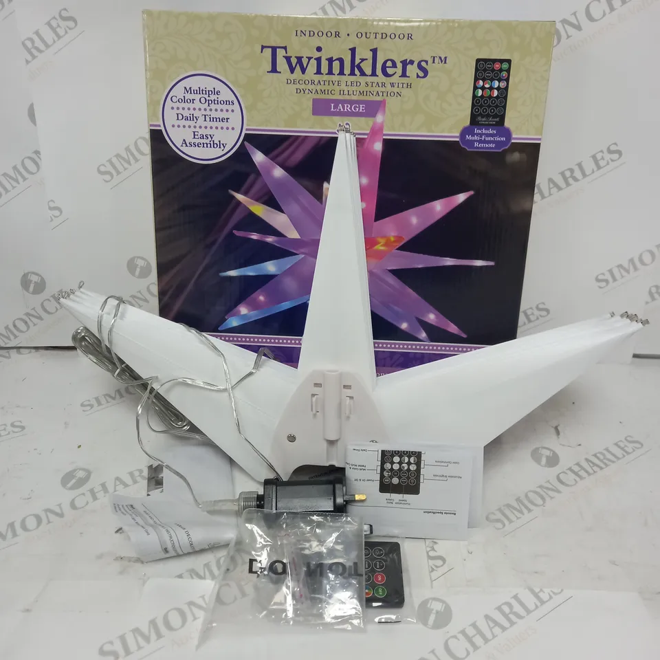 BOXED PACIFIC ACCENTS STAR BURST LIGHT