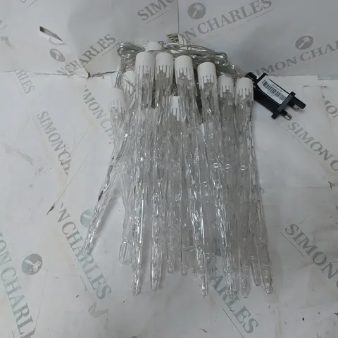OUTLET FESTIVE COLOUR MORPHING ICICLE LIGHTS