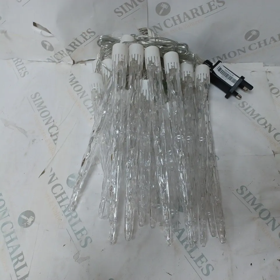 OUTLET FESTIVE COLOUR MORPHING ICICLE LIGHTS