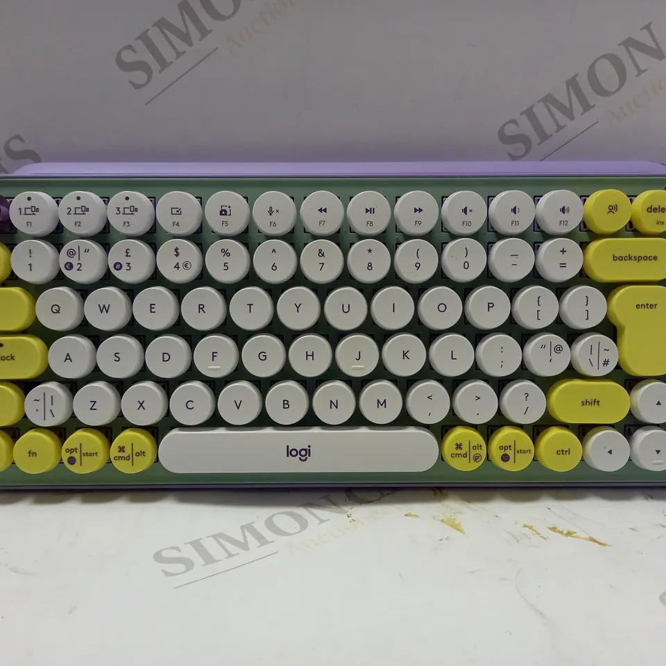LOGITECH POP KEYS MECHANICAL WIRELESS KEYBOARD WITH CUSTOMISABLE EMOJI KEYS