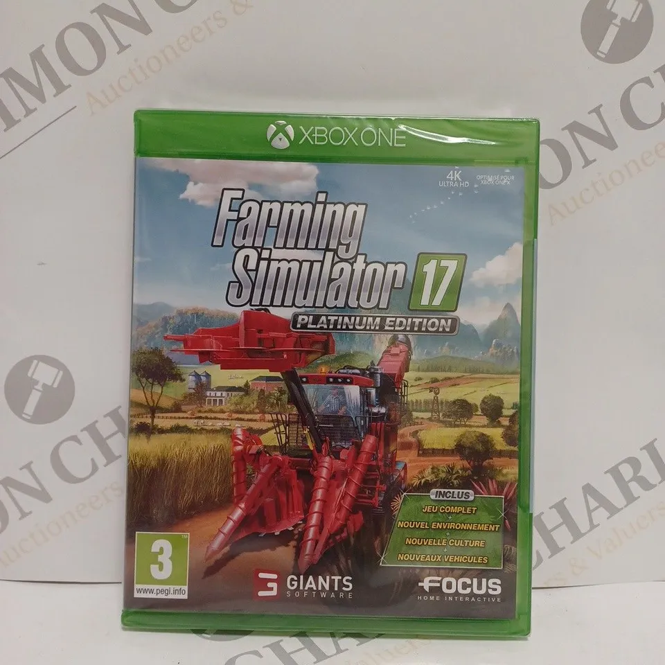 7 X SEALED FARMING SIMULATOR 17 VIDEOS GAMES FOR XBOX ONE 