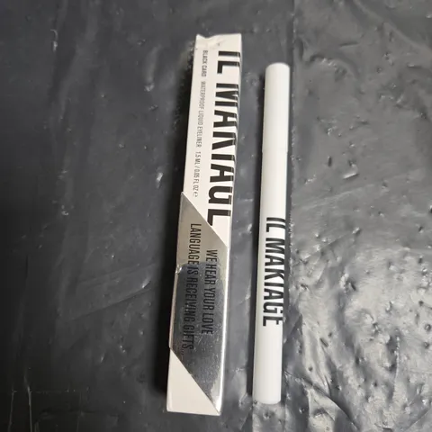 BOXED IL MAKIAGE BLACK CARD WATERPROOF LIQUID EYELINER – 15 ML