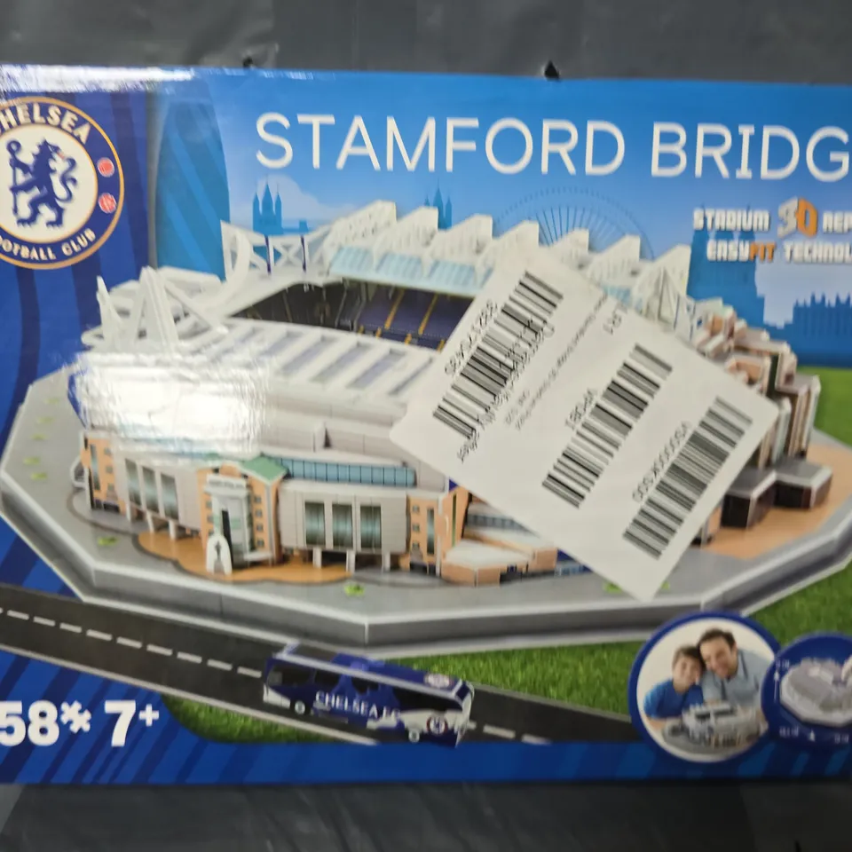 SEALED UNIVERSITY GAMES CHELSEA STAMFORD BRIDGE 3D STADIUM PUZZLE