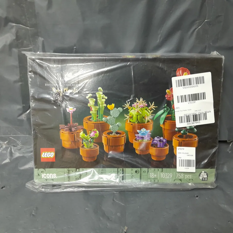 BOXED LEGO ICONS BOTANICALS TINY PLANTS 10329 RRP £44.99