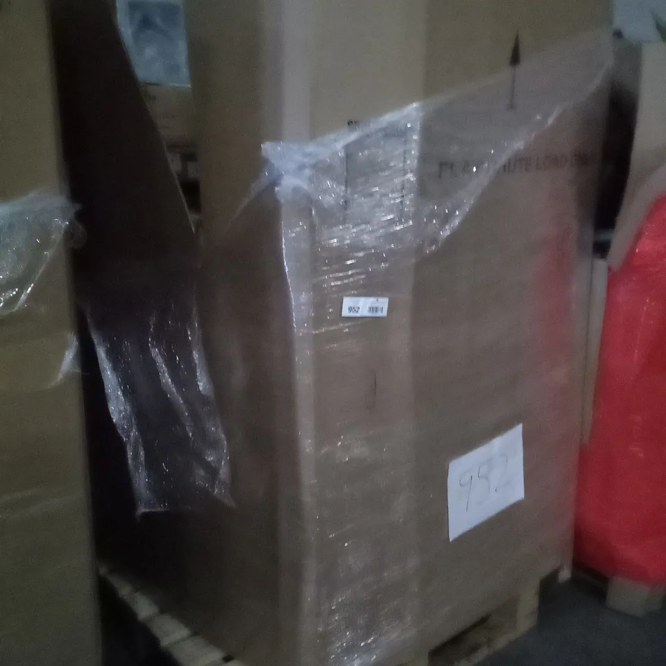 UNPROCESSED PALLET OF ASSORTED HOUSEHOLD GOODS TO INCLUDE OOWOLF CEILING LIGHT, 20" FLOOR FAN, AND HEATED BLANKET