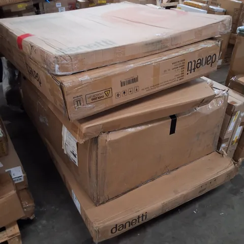 PALLET CONTAINING ASSORTED FLATPACK FURNITURE PARTS