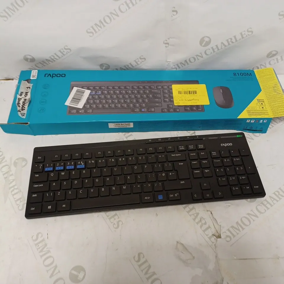 RAPOO 8100M - BLACK 