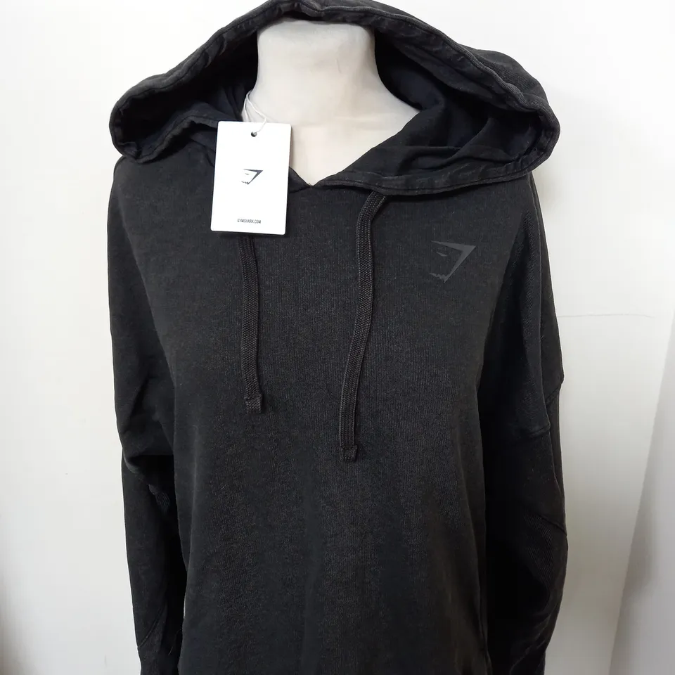 GYMSHARK ZIPPED HOODIE SIZE M