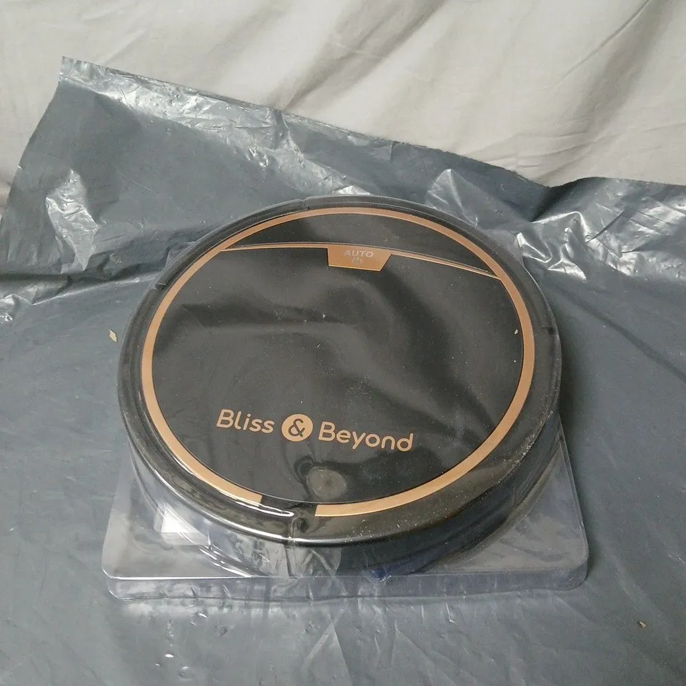 BLISS AND BEYOND ROBOT VACUUM CLEANER BOXED