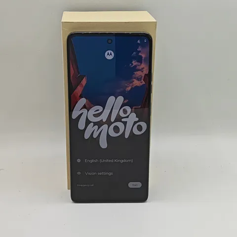 BOXED MOTOROLA G75 5G 8+128GB IN CHARCOAL GREY - MC434