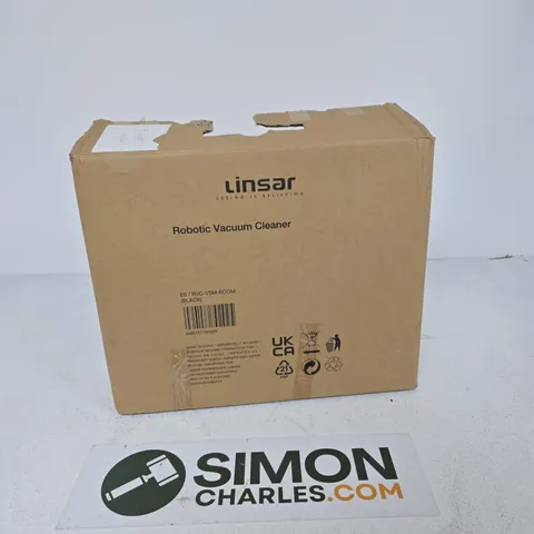 LINSAR 3-IN-1 ROBOTIC VACUUM CLEANER WITH MOPPING – MODEL EO / RVC-VSM-ECOM (BOXED)