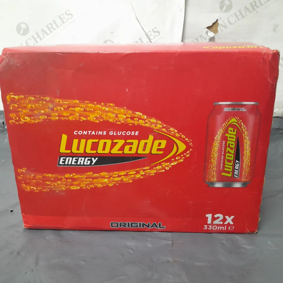 LUCOZADE ENERGY 12 CAN MULTIPACK
