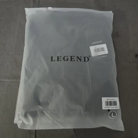 BAGGED LEGEND OVERSHIRT - BLACK - SIZE L