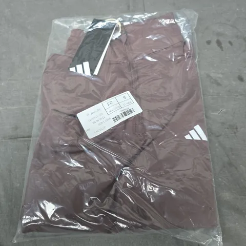 ADIDAS BURGUNDY TRACK JACKET 1/4 ZIP – UK S (USA S/CDN S) - TAG ATTACHED