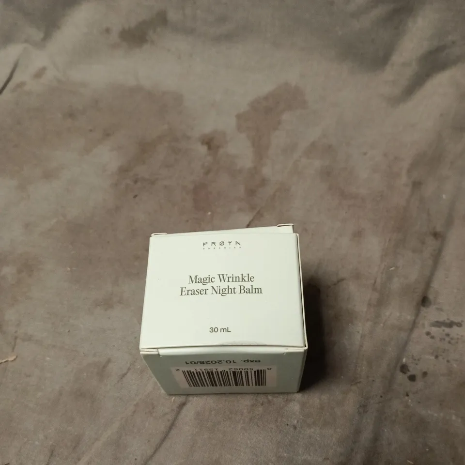 FROYA COSMETICS MAGIC WRINKLE ERASER NIGHT BALM 30ML BOXED