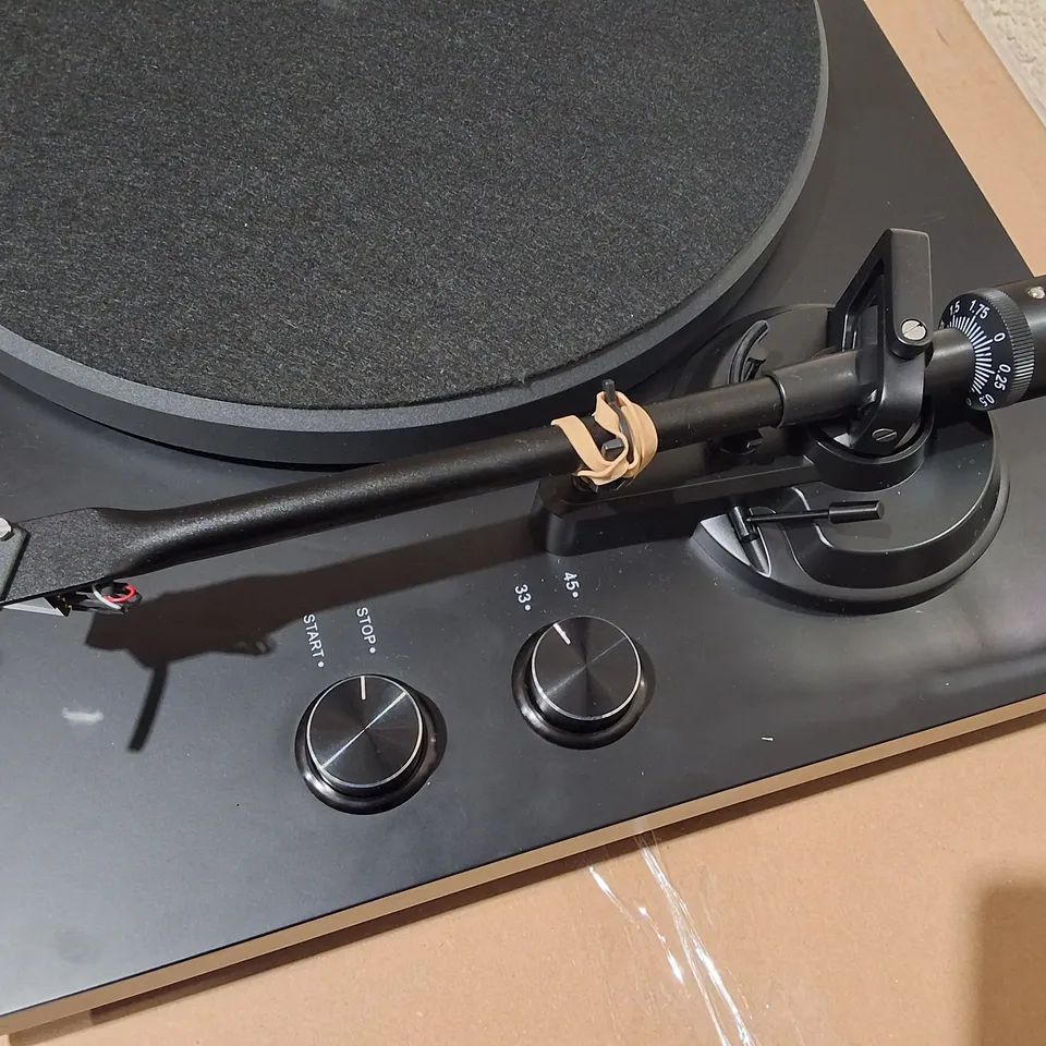 BOXED ARGON TT MK2 TURNTABLE IN BLACK - ARGTTMK2BK