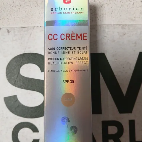 BOXED ERBORIAN CC CENTELLA CREAM SPF30 15ML