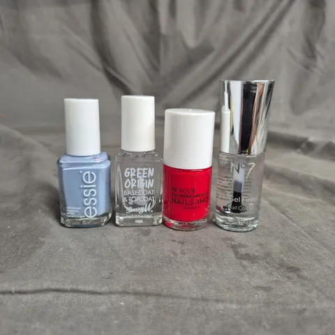 APPROXIMATELY 20 BOTTLES OF NAIL VARNISH TO INCLUDE NO7, BARRY M AND ESSIE