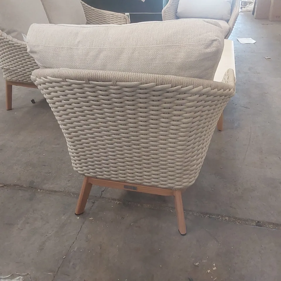 CAMBERLEY THICK ROPE WEAVE SOFA SET