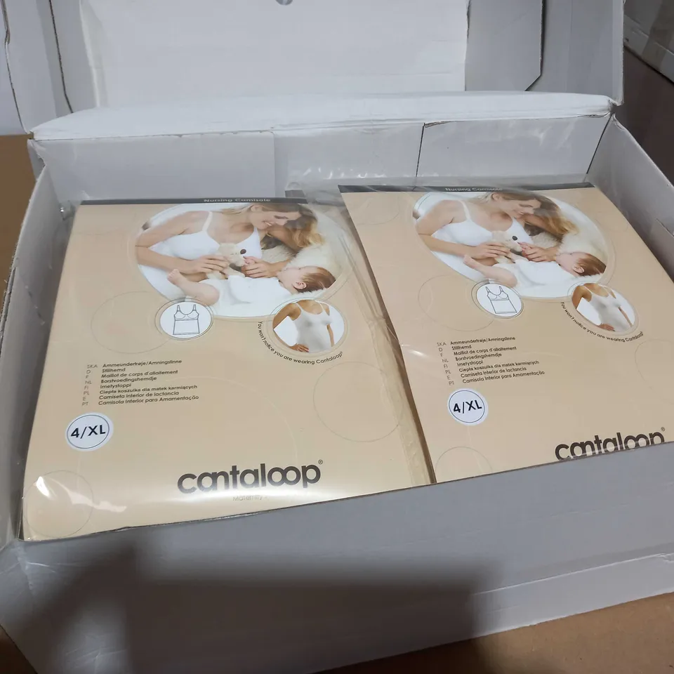 CANTALOOP NURSING CAMISOLE TAN, XL APPROX. 10pc