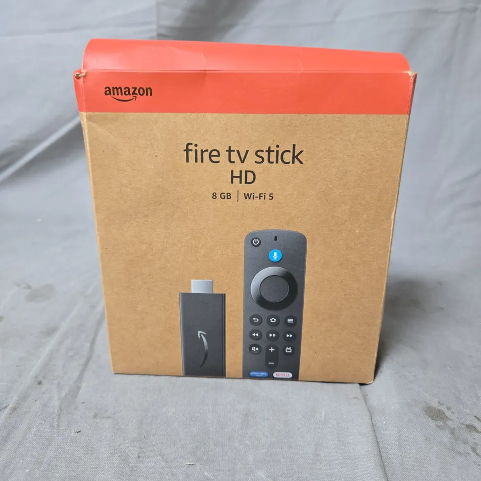 AMAZON FIRE TV STICK HD (NEWEST GEN), TV GUIDE WITH LIVE TV, ALEXA VOICE REMOTE, SMART HOME CONTROLS, HD STREAMING
