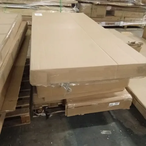 PALLET OF ASSORTED INCOMPLETE ZEST OUTDOOR FURNITURE PARTS AND PIECES 